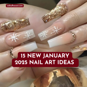 Creative and Fun January Nail Art Ideas